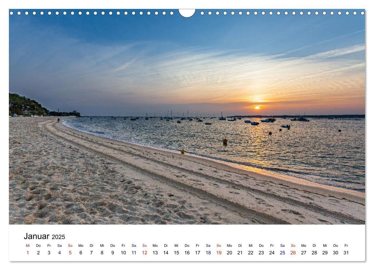 Bild: 9783435009862 | Arcachon Bordeaux Cap Ferret (Wandkalender 2025 DIN A3 quer),...