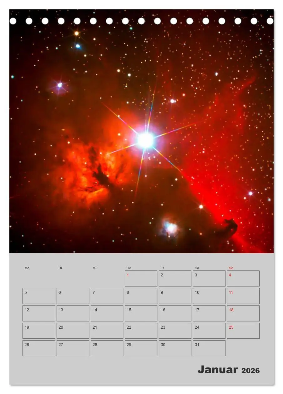 Bild: 9783516429862 | Wunderbares Universum (Tischkalender 2026 DIN A5 hoch), CALVENDO...