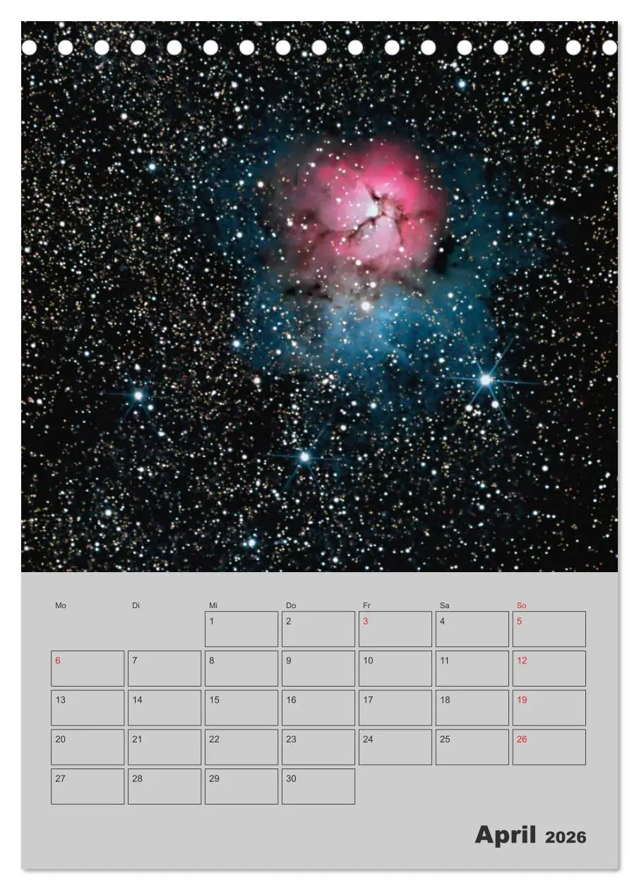 Bild: 9783516429862 | Wunderbares Universum (Tischkalender 2026 DIN A5 hoch), CALVENDO...