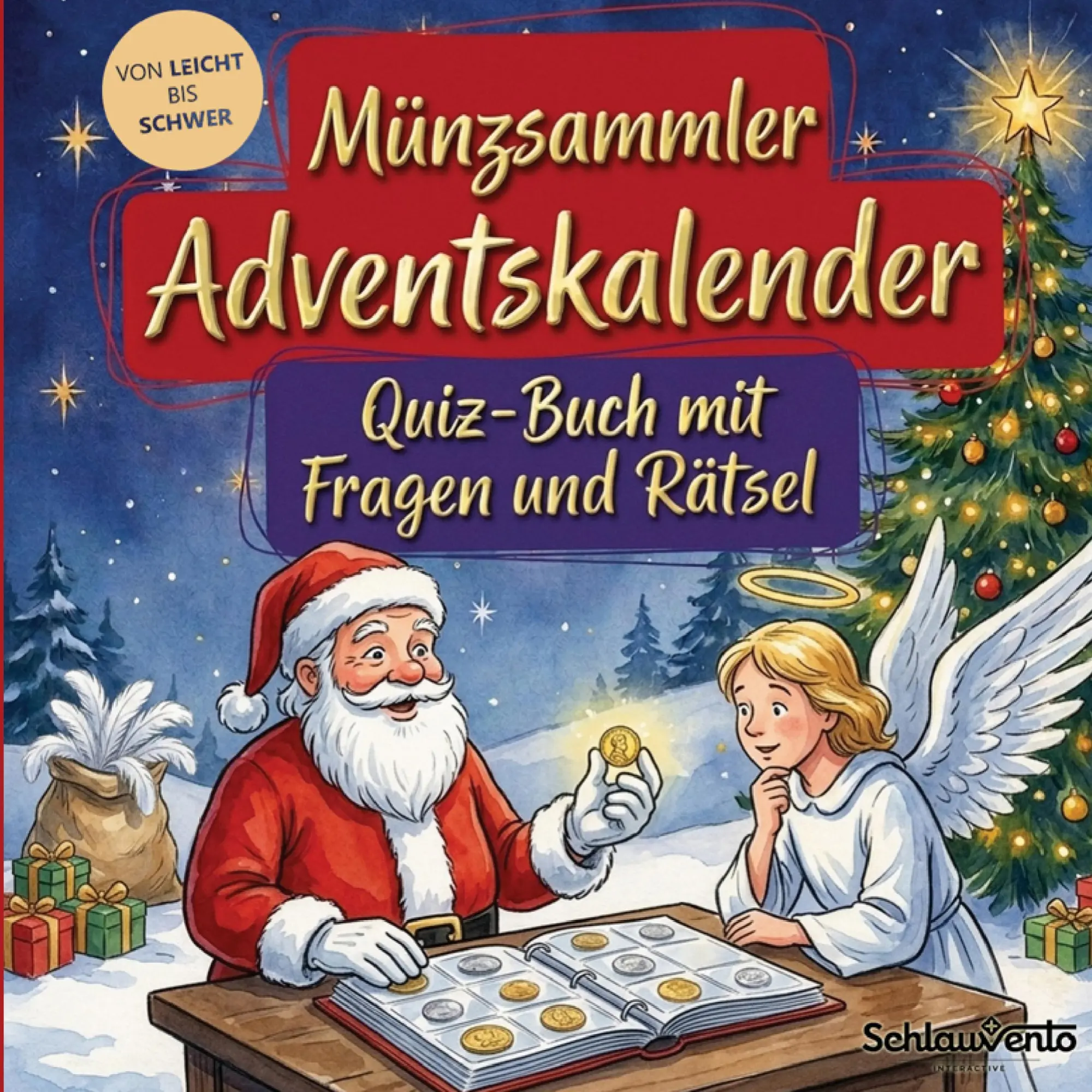 Cover: 9783693199862 | Münzsammler-Adventskalender: Quiz-Buch mit Fragen und Rätsel | Buch