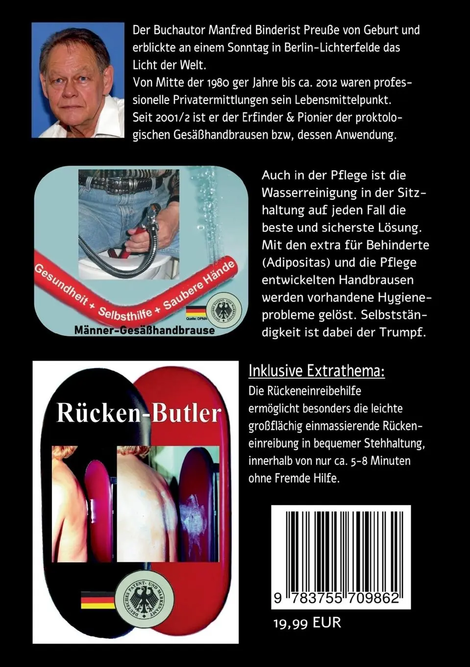 Rückseite: 9783755709862 | Adipositas, Hämorrhoiden Po und mehr | Manfred Binder | Taschenbuch