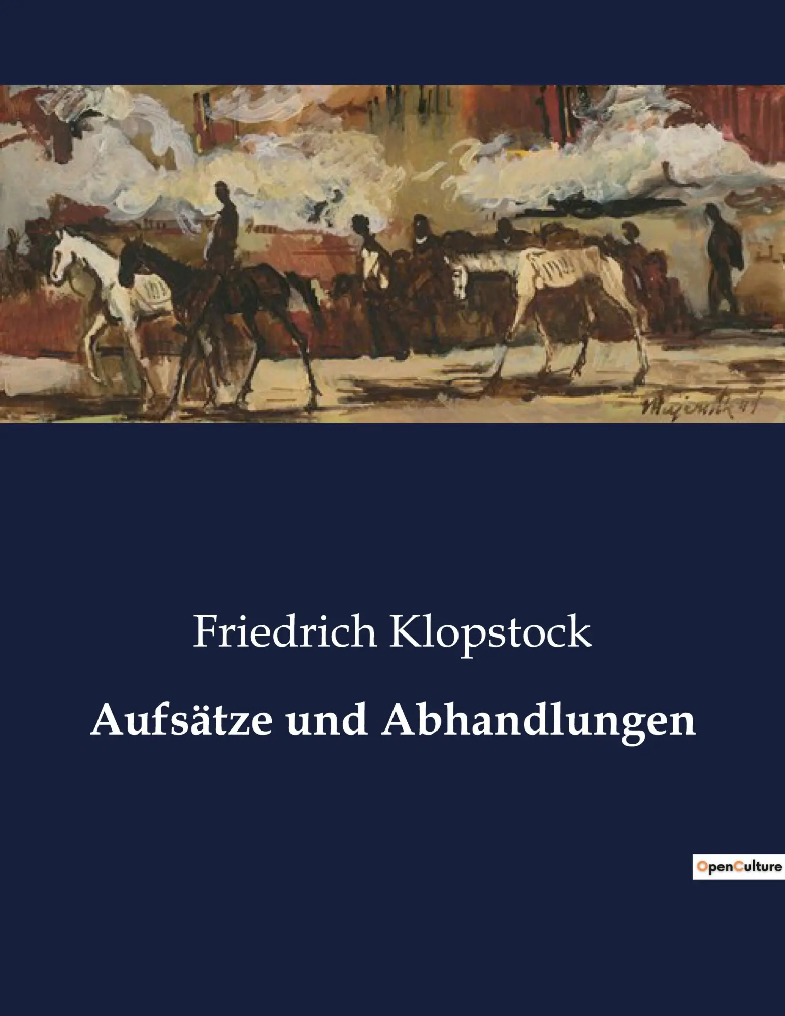 Cover: 9791041939862 | Aufsätze und Abhandlungen | Friedrich Klopstock | Taschenbuch | 54 S.