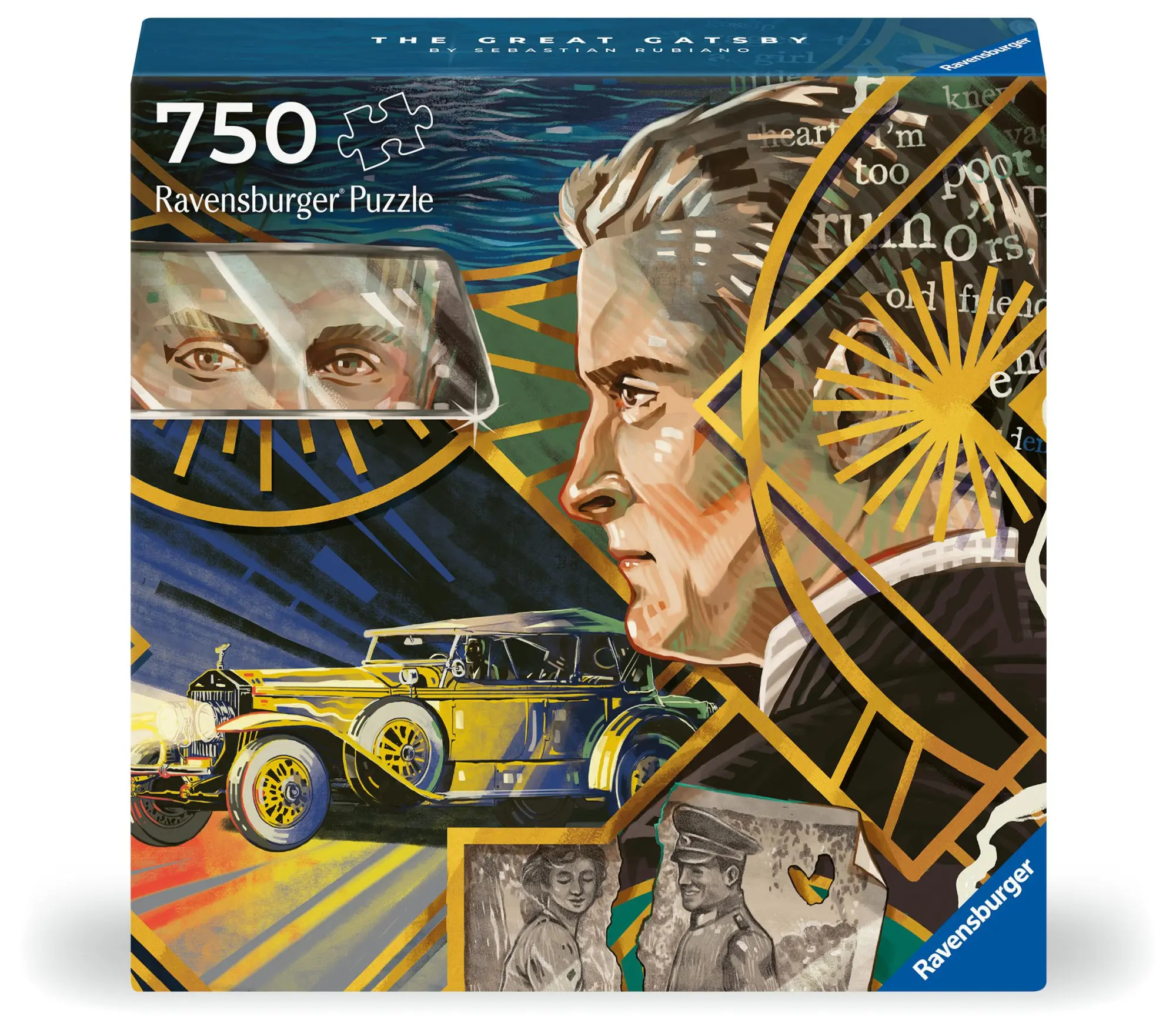 Cover: 4005555009962 | Erwachsenenpuzzle 750 Teile - The Great Gatsby | Spiel | Art &amp; Soul
