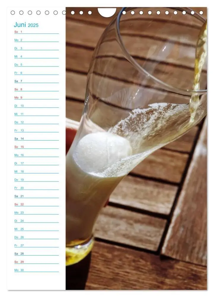 Bild: 9783457019962 | Bier (Wandkalender 2025 DIN A4 hoch), CALVENDO Monatskalender | 2025