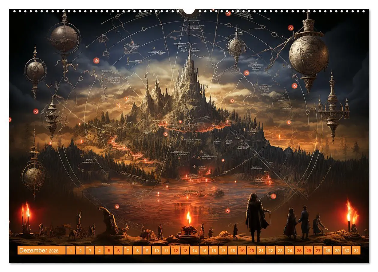 Bild: 9783457499962 | Antike Wegweiser (Wandkalender 2026 DIN A2 quer), CALVENDO...