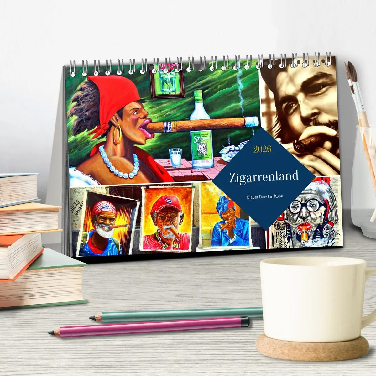 Bild: 9783457569962 | Zigarrenland - Blauer Dunst in Kuba (Tischkalender 2026 DIN A5...