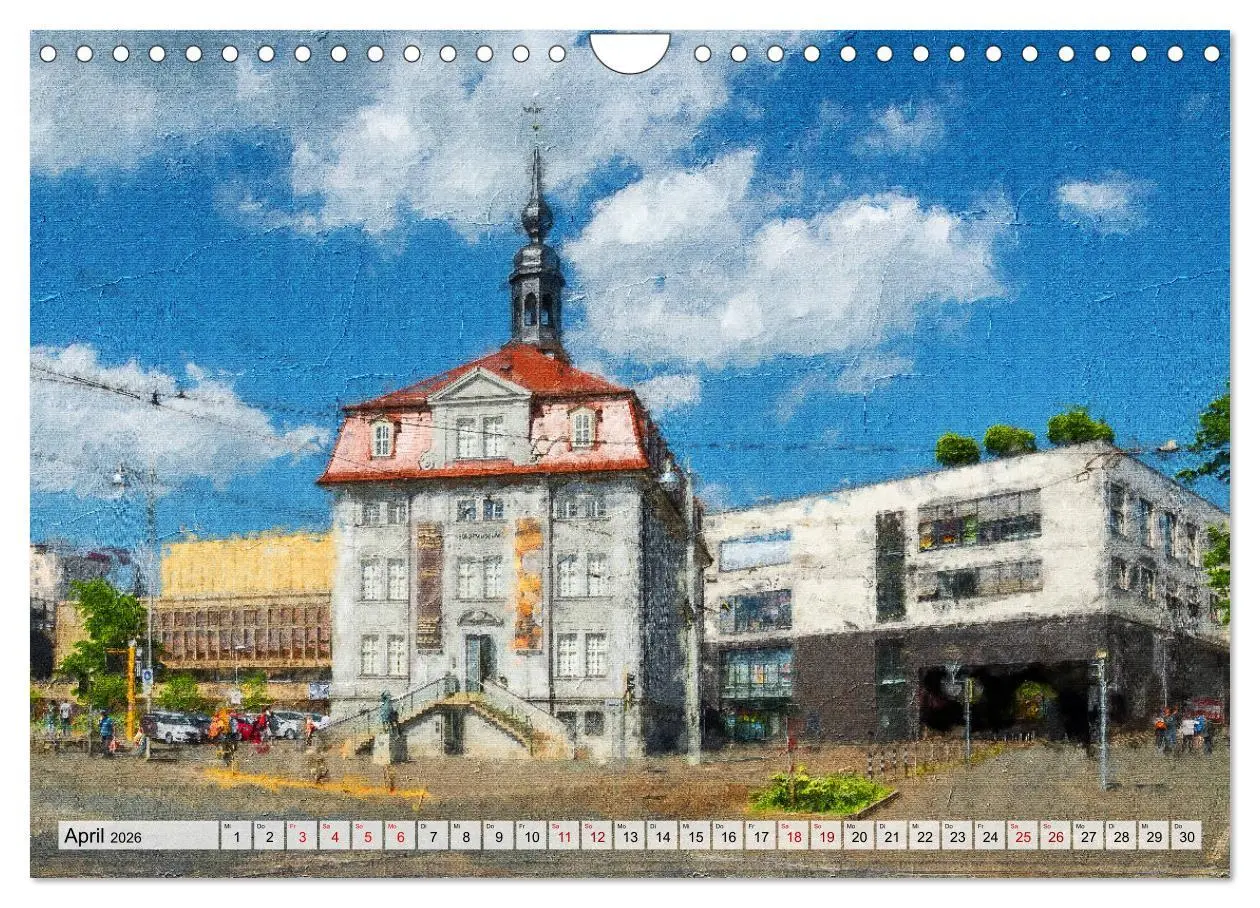 Bild: 9783457709962 | Gera gesehen mit Pinsel und Öl (Wandkalender 2026 DIN A4 quer),...