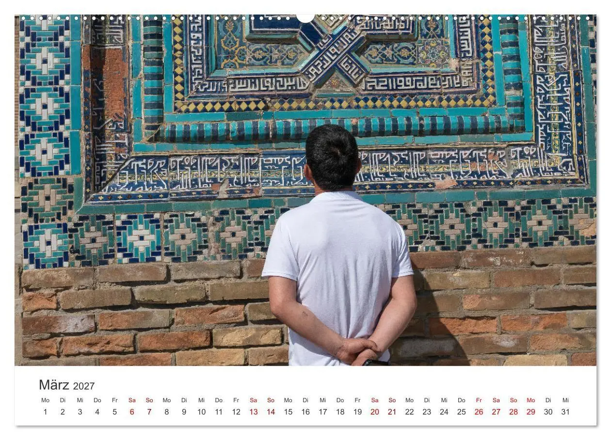 Bild: 9783569299962 | Usbekistan (Wandkalender 2027 DIN A2 quer), CALVENDO Monatskalender