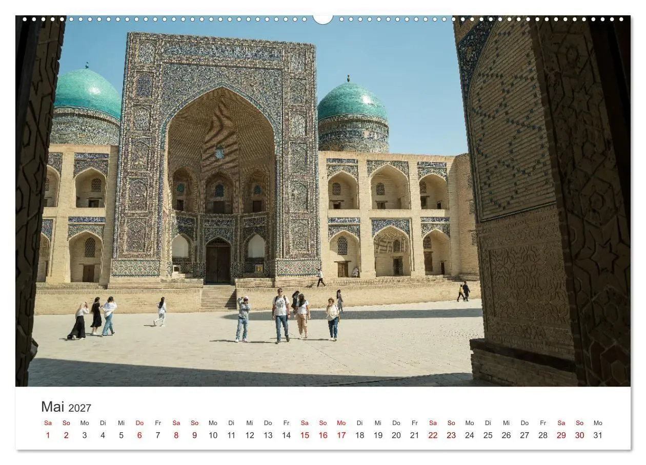 Bild: 9783569299962 | Usbekistan (Wandkalender 2027 DIN A2 quer), CALVENDO Monatskalender