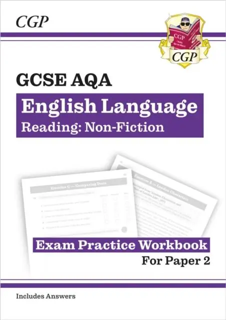 Cover: 9781789080063 | GCSE English Language AQA Reading Non-Fiction Exam Practice...