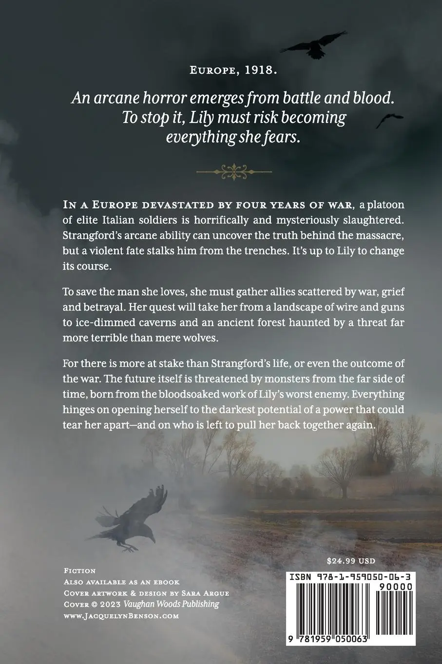 Rückseite: 9781959050063 | What the Ravens Sing | Jacquelyn Benson | Taschenbuch | Englisch