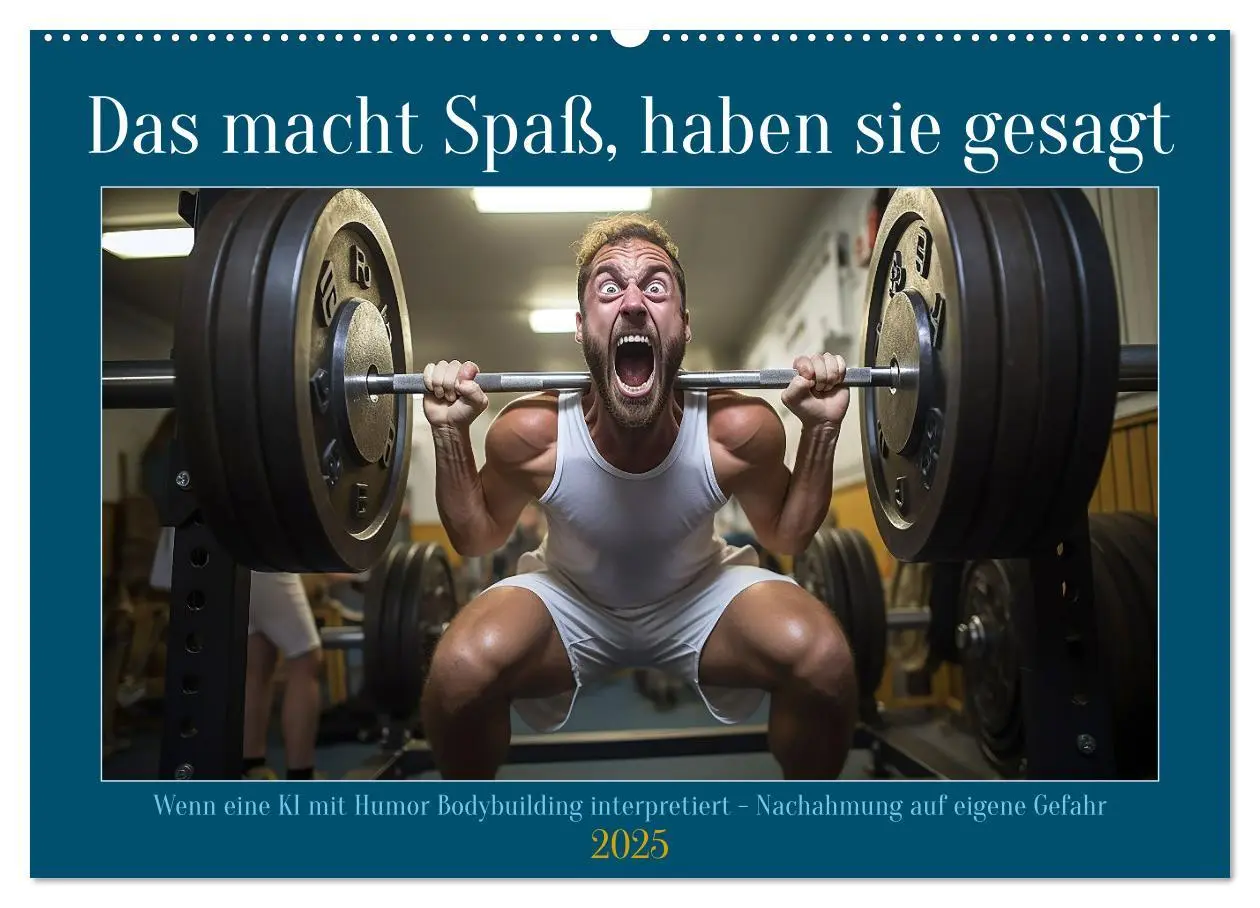 Cover: 9783383880063 | Das macht Spaß, haben sie gesagt (Wandkalender 2025 DIN A2 quer),...