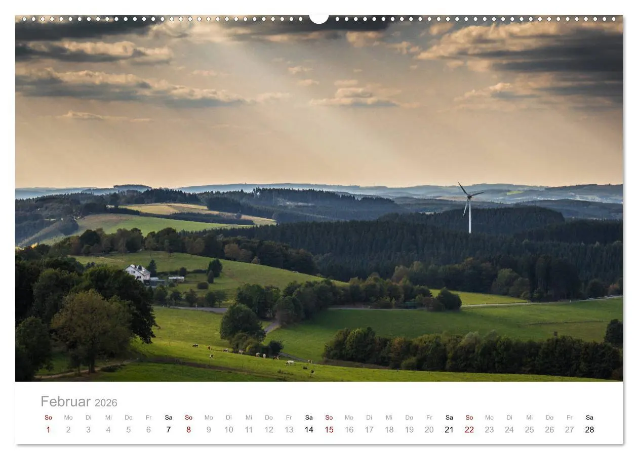 Bild: 9783457750063 | Schönes Sauerland (hochwertiger Premium Wandkalender 2026 DIN A2...