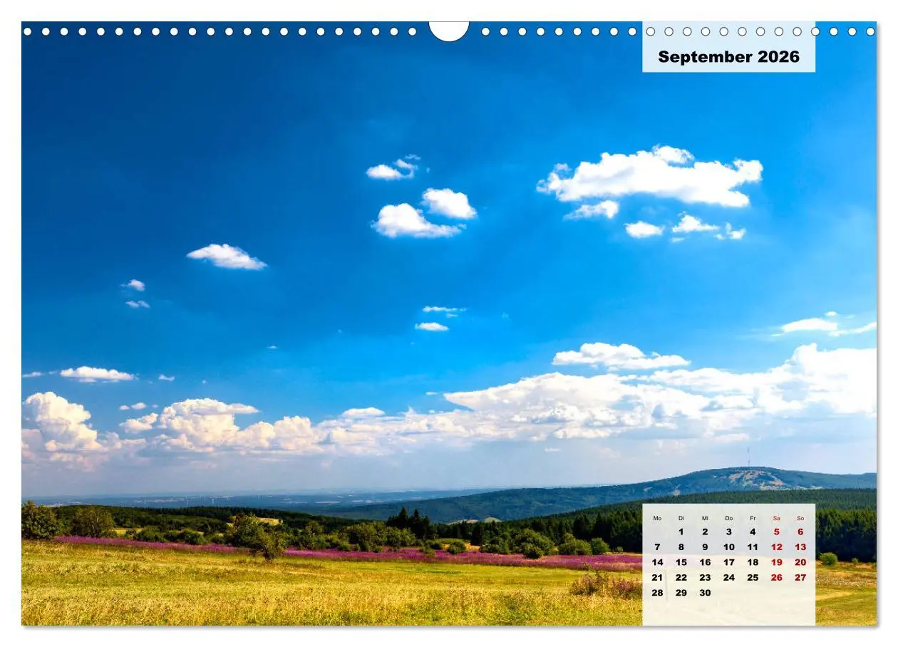 Bild: 9783457820063 | Rhöner Röschen - ein Sommermärchen in der Hochrhön (Wandkalender...