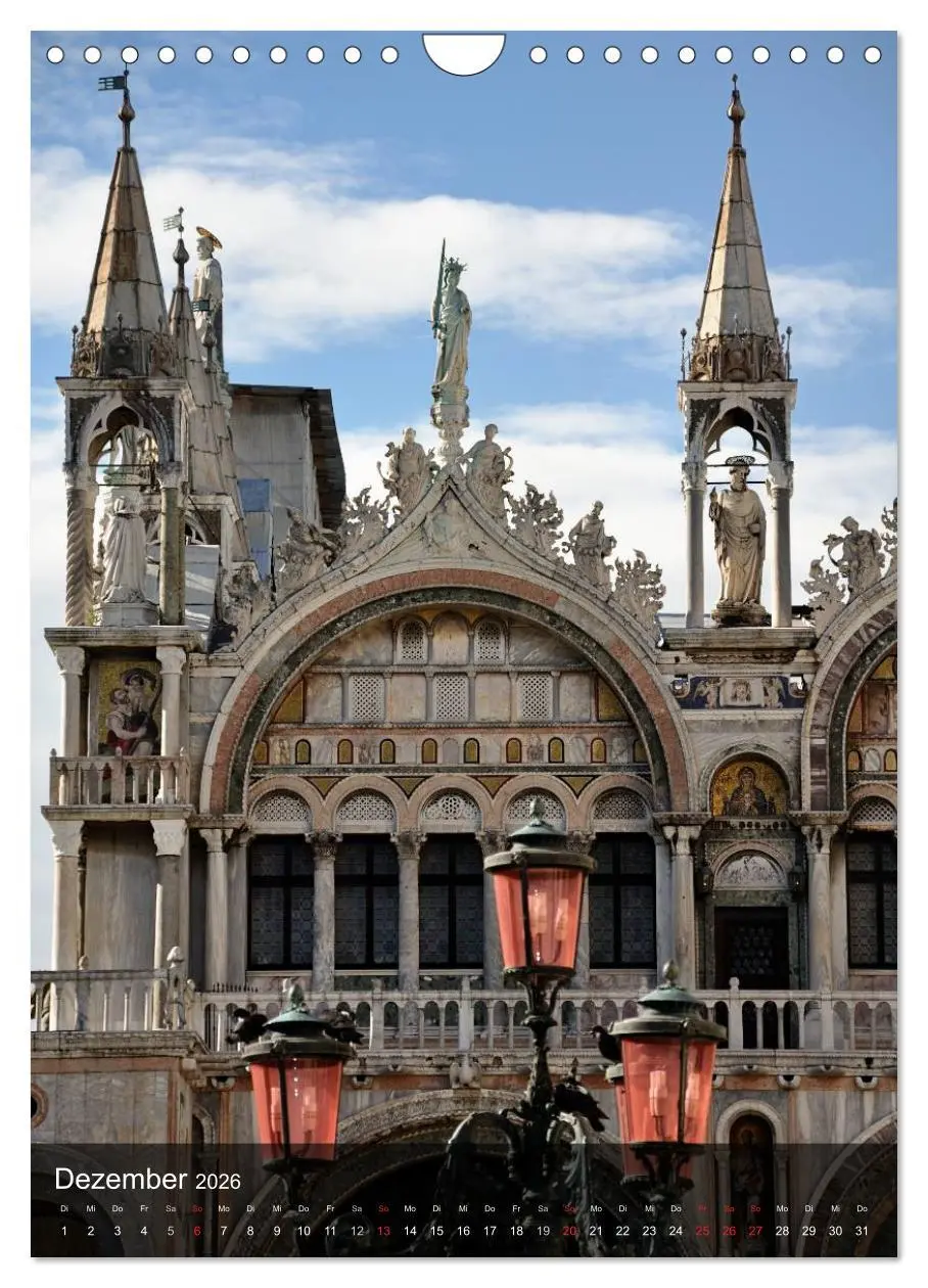 Bild: 9783516460063 | Fotografischer Streifzug durch Venedig (Wandkalender 2026 DIN A4...