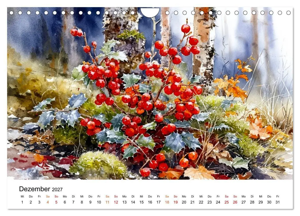 Bild: 9783516770063 | Wildblumen zwischen Moos und Farn (Wandkalender 2027 DIN A4 quer),...