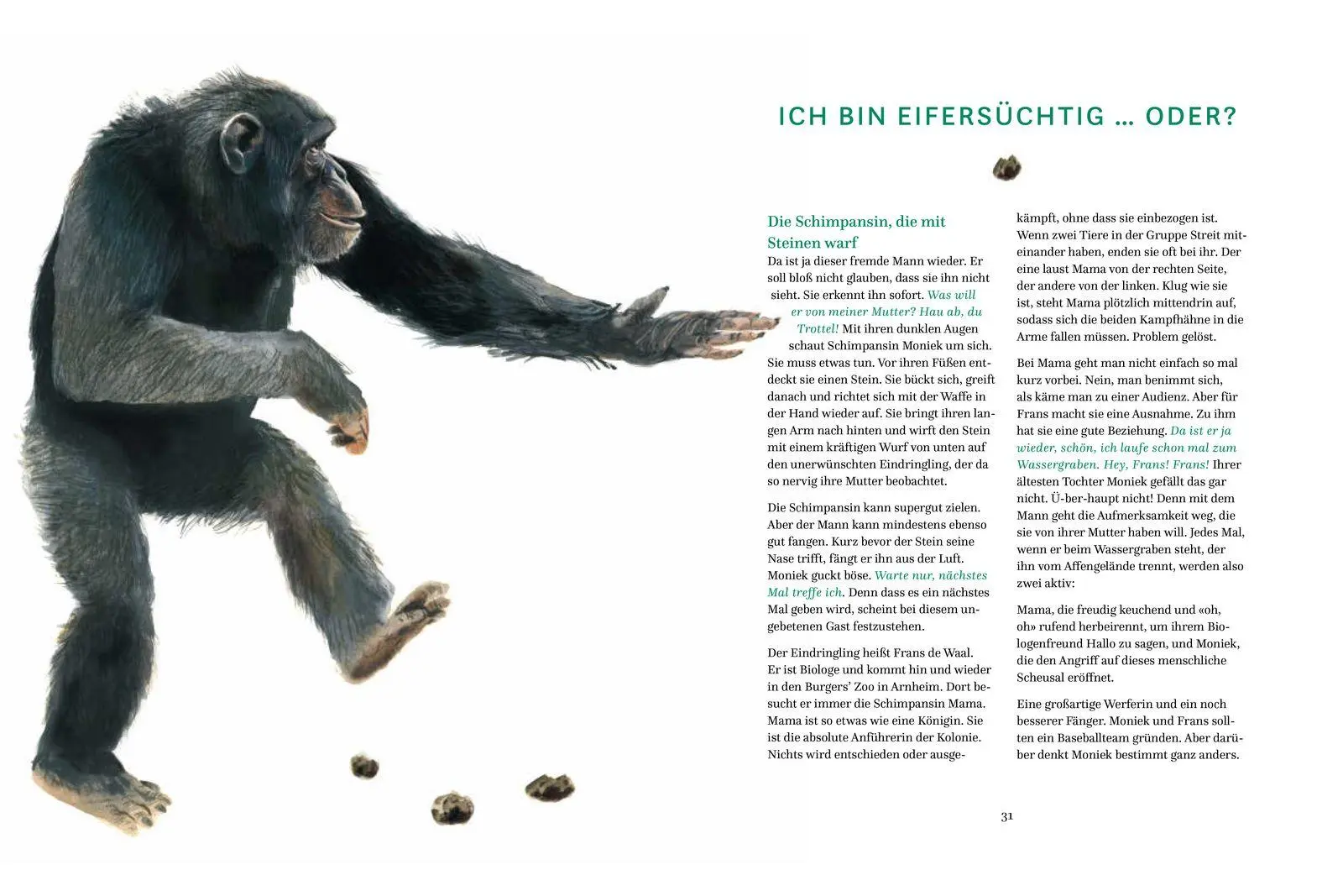 Bild: 9783757100063 | Die Gefühle der Tiere: Von eifersüchtigen Affen, ängstlichen Hunden...