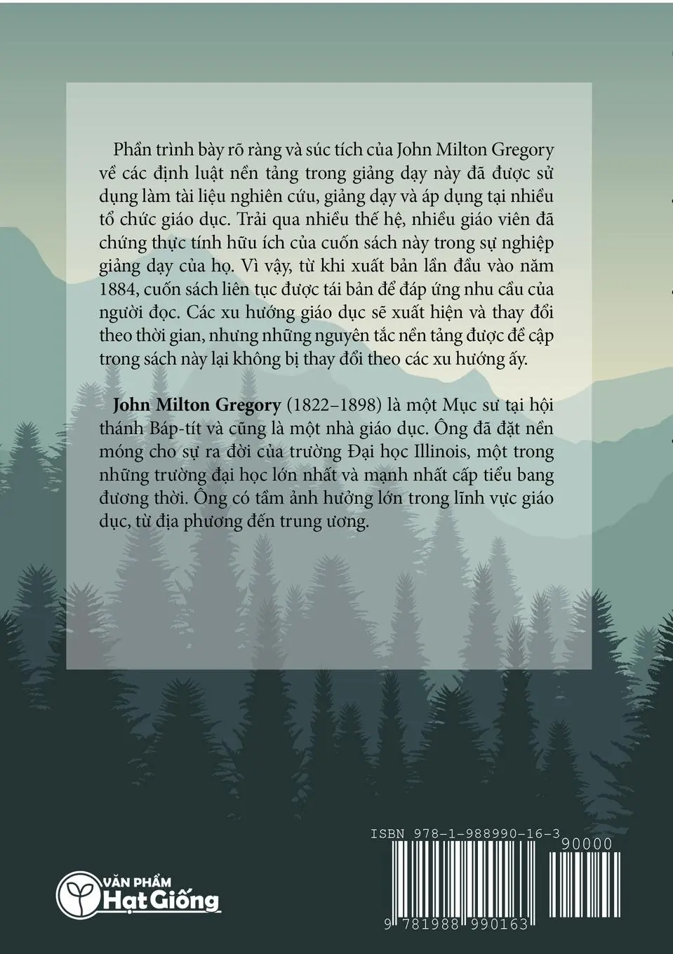 Rückseite: 9781988990163 | 7 __nh lu_t gi_ng d_y | John Milton Gregory | Taschenbuch | 2020