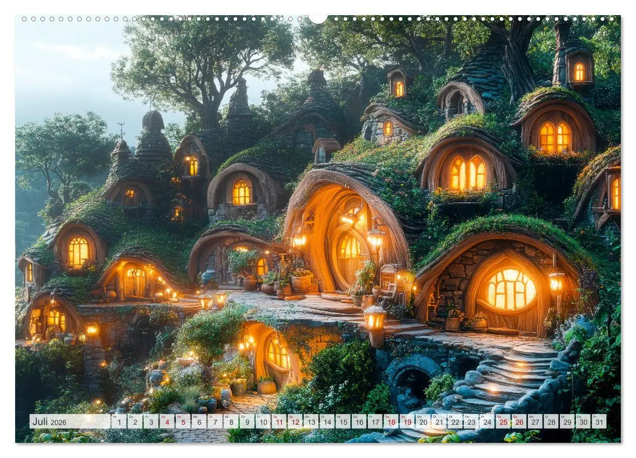 Bild: 9783457360163 | FABELWESEN Märchenhafte Träume (Wandkalender 2026 DIN A2 quer),...