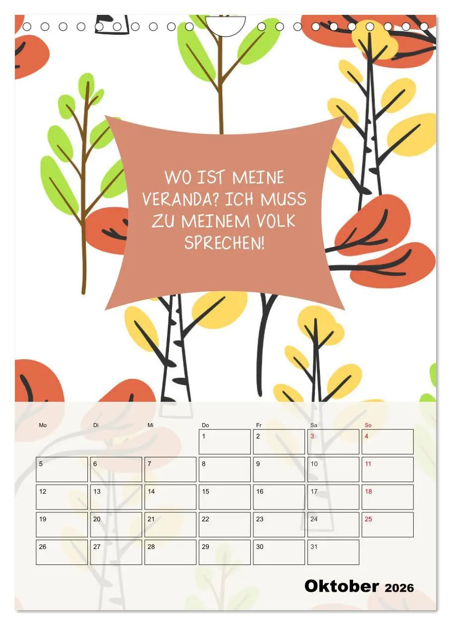 Bild: 9783516380163 | Königin über alles! Typokalender für starke Frauen (Wandkalender...