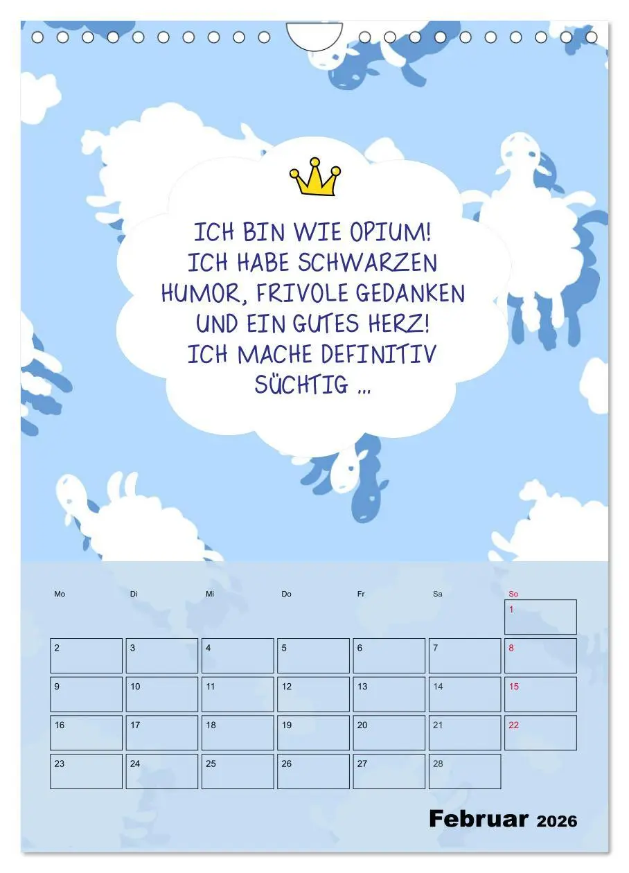 Bild: 9783516380163 | Königin über alles! Typokalender für starke Frauen (Wandkalender...