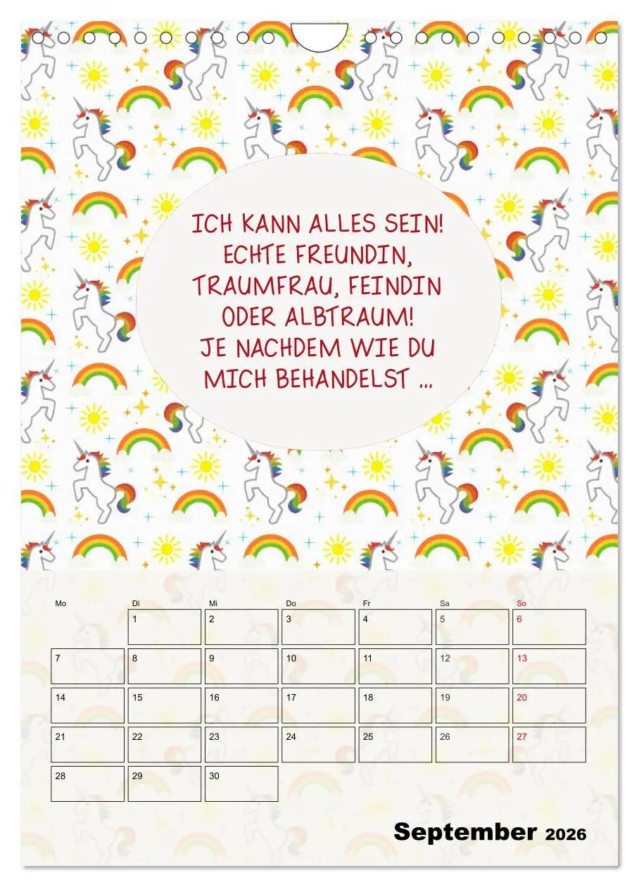 Bild: 9783516380163 | Königin über alles! Typokalender für starke Frauen (Wandkalender...