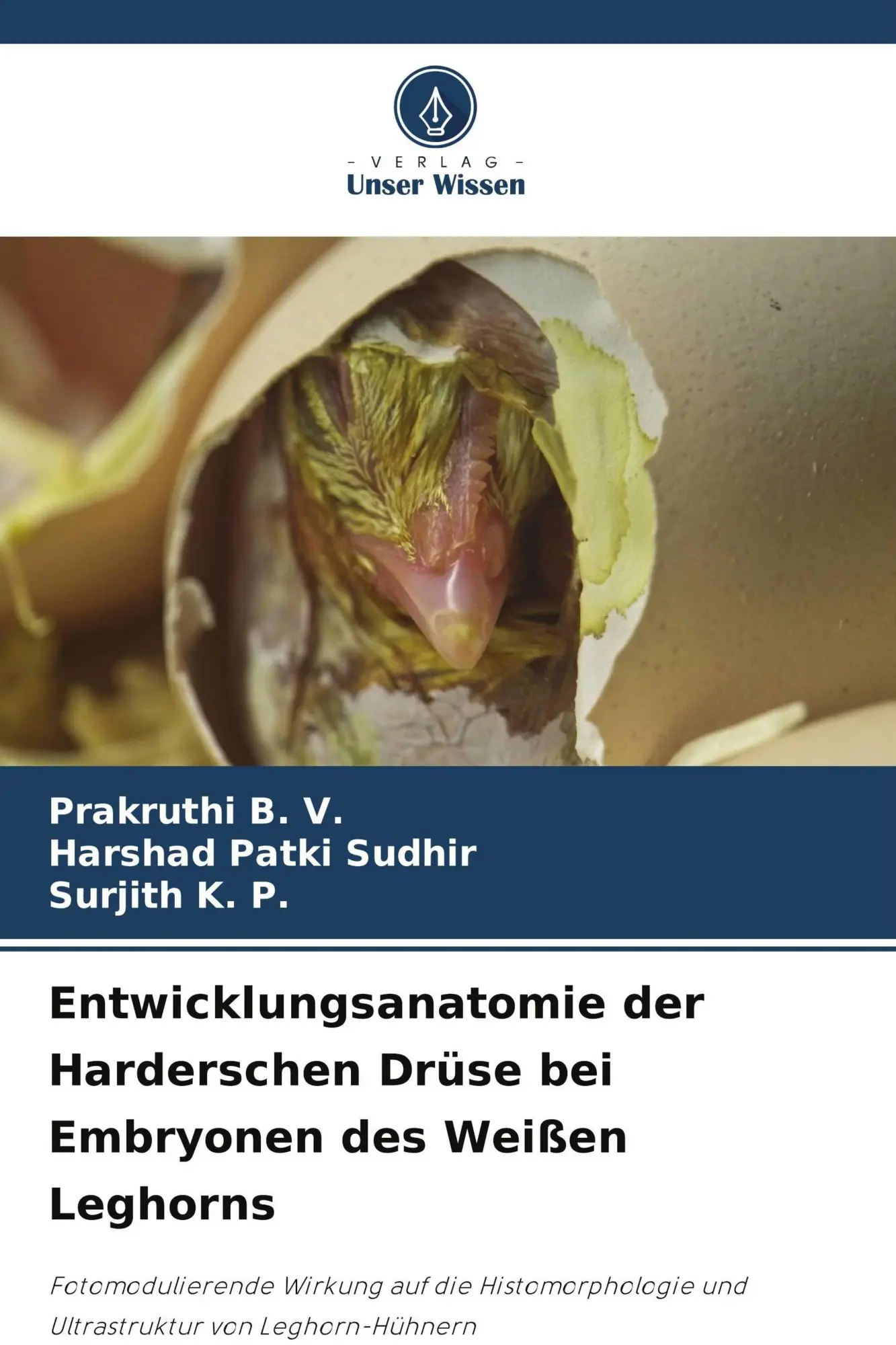 Cover: 9786209560163 | Entwicklungsanatomie der Harderschen Drüse bei Embryonen des Weißen...