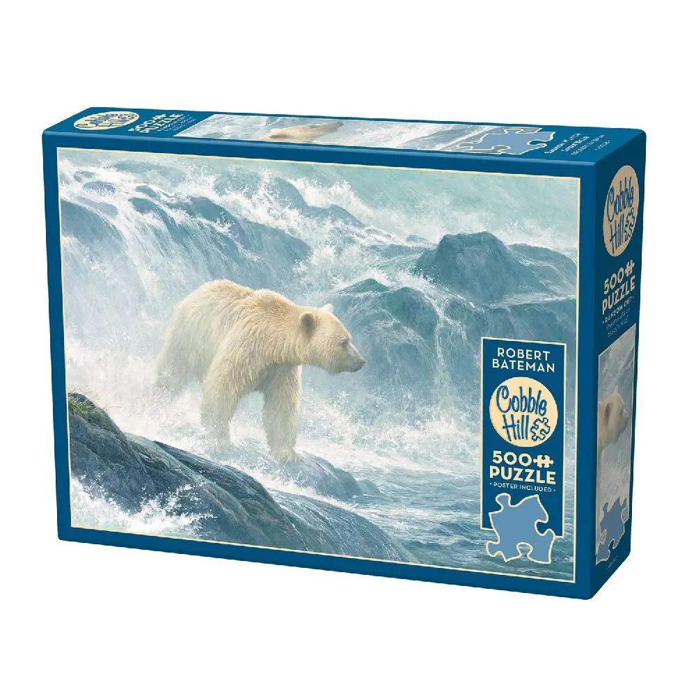 Cover: 625012450263 | Cobble Hill Kermodebär zwischen Wellen 500 Teile | Spiel | 3845026