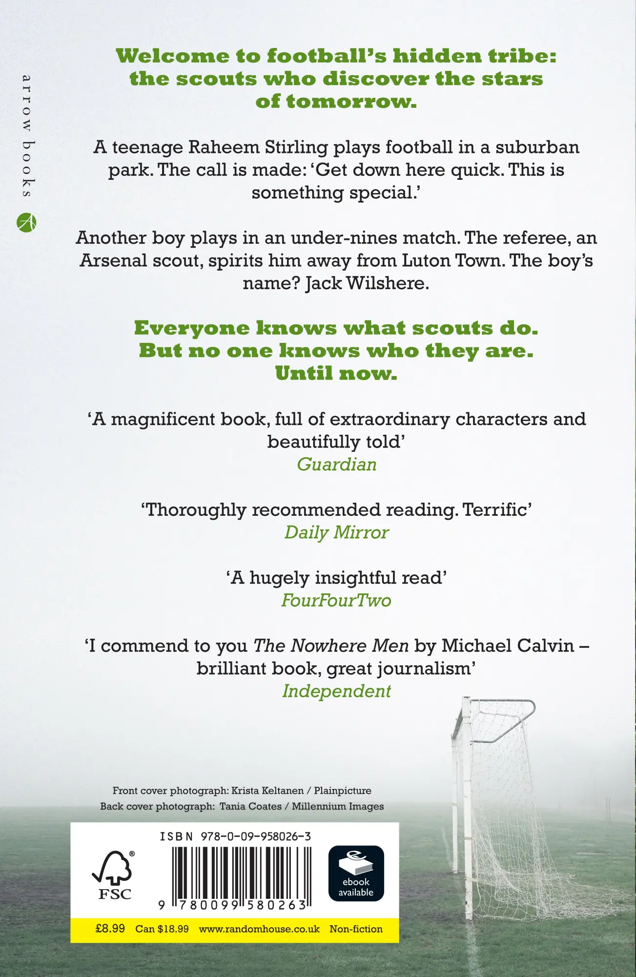 Rückseite: 9780099580263 | The Nowhere Men | Michael Calvin | Taschenbuch | Englisch | 2014