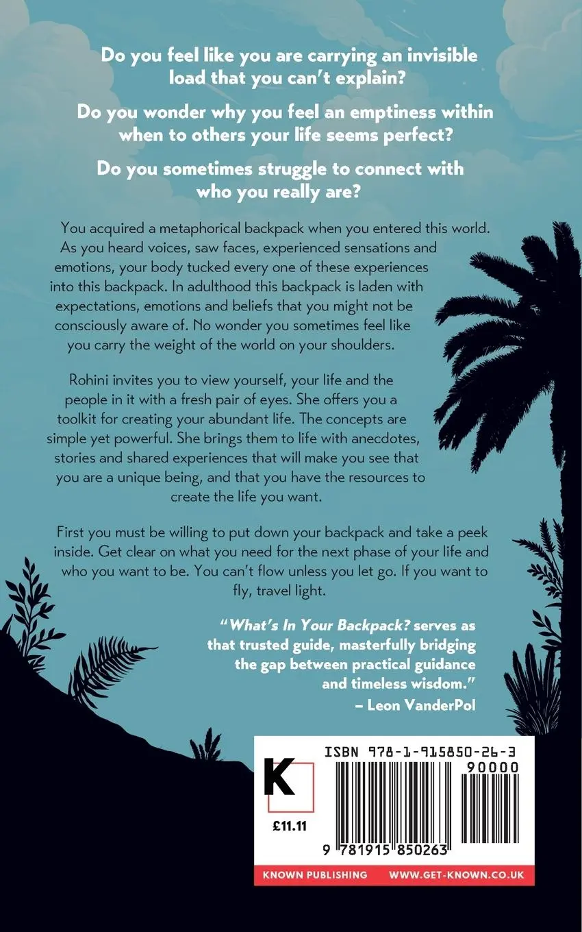 Rückseite: 9781915850263 | What's In Your Backpack? | The 7C's To An Abundant Life | Rathour
