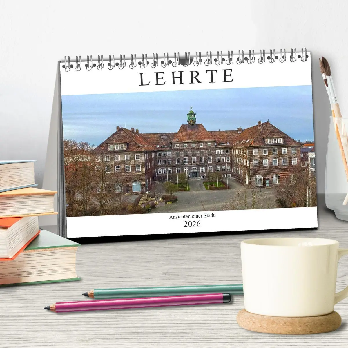 Bild: 9783457660263 | Lehrte (Tischkalender 2026 DIN A5 quer), CALVENDO Monatskalender