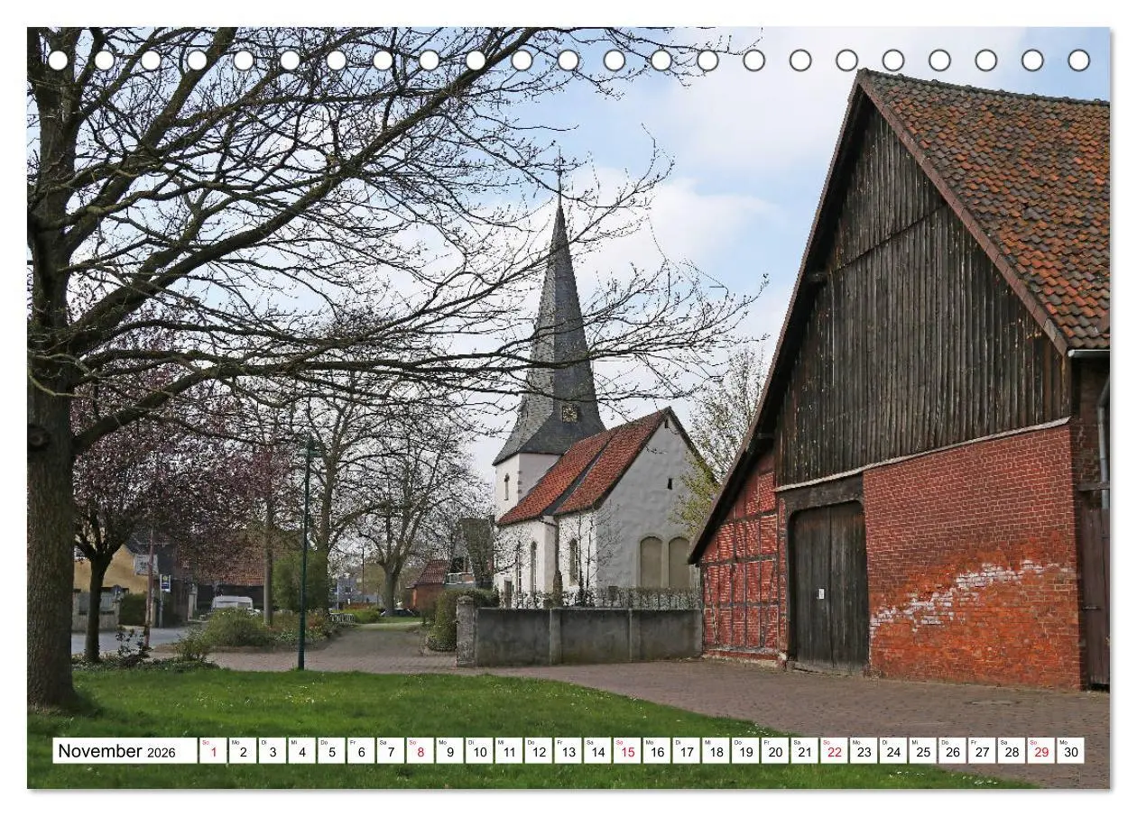 Bild: 9783457660263 | Lehrte (Tischkalender 2026 DIN A5 quer), CALVENDO Monatskalender