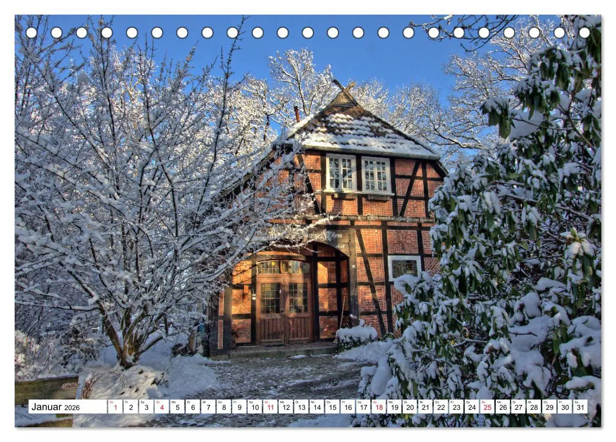 Bild: 9783457660263 | Lehrte (Tischkalender 2026 DIN A5 quer), CALVENDO Monatskalender