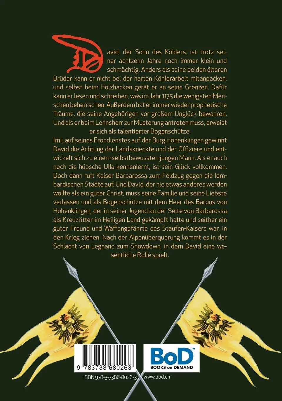 Rückseite: 9783738680263 | Im Dienste des Kreuzritters von Hohenklingen | Edgar Brändli | Buch