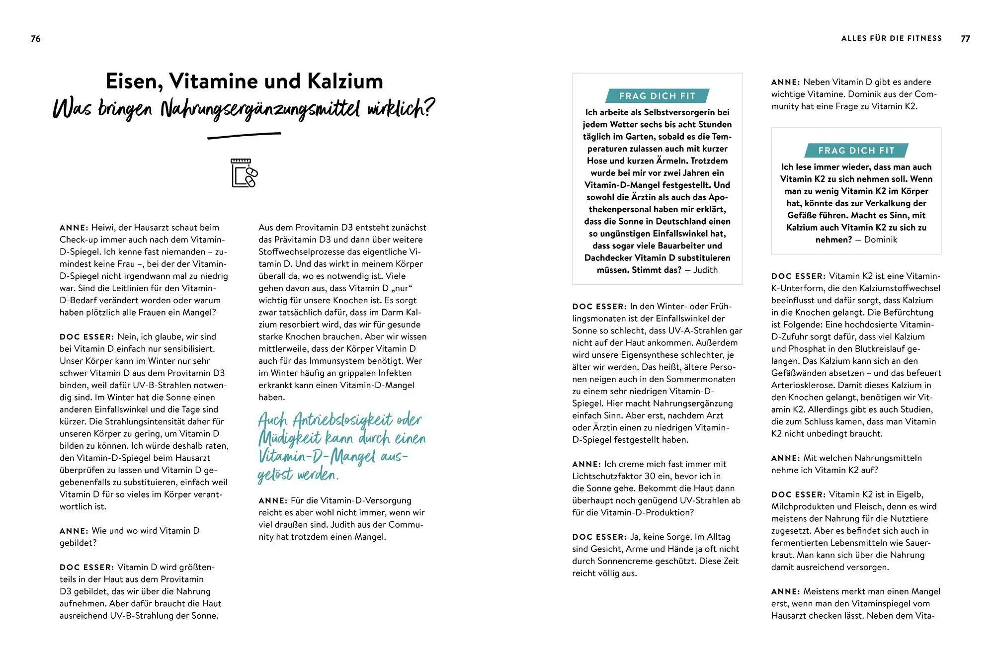 Bild: 9783756710263 | Frag dich fit | Die besten Tipps und Rezepte für ein gesundes Leben