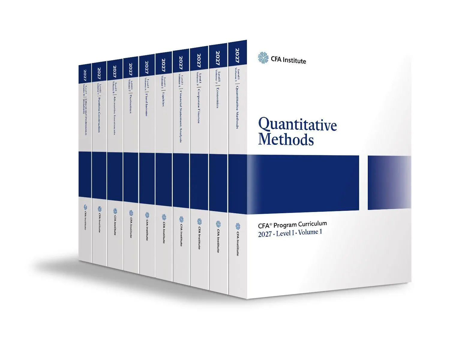 Cover: 9798895590263 | 2027 CFA® Program Curriculum, Level I Box Set | CFA Institute | Buch