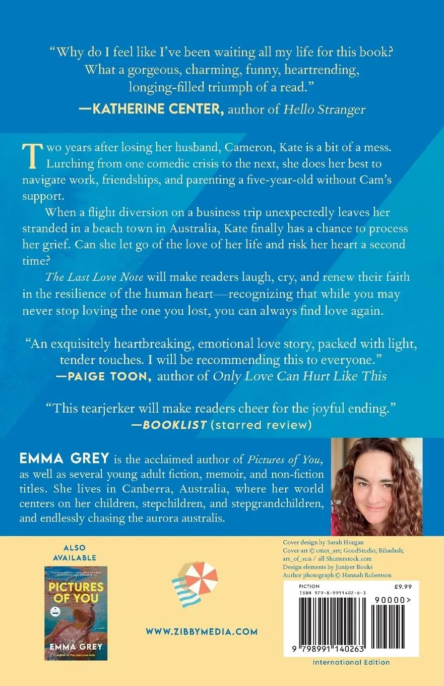 Rückseite: 9798991140263 | The Last Love Note | A Novel | Emma Grey | Taschenbuch | Englisch