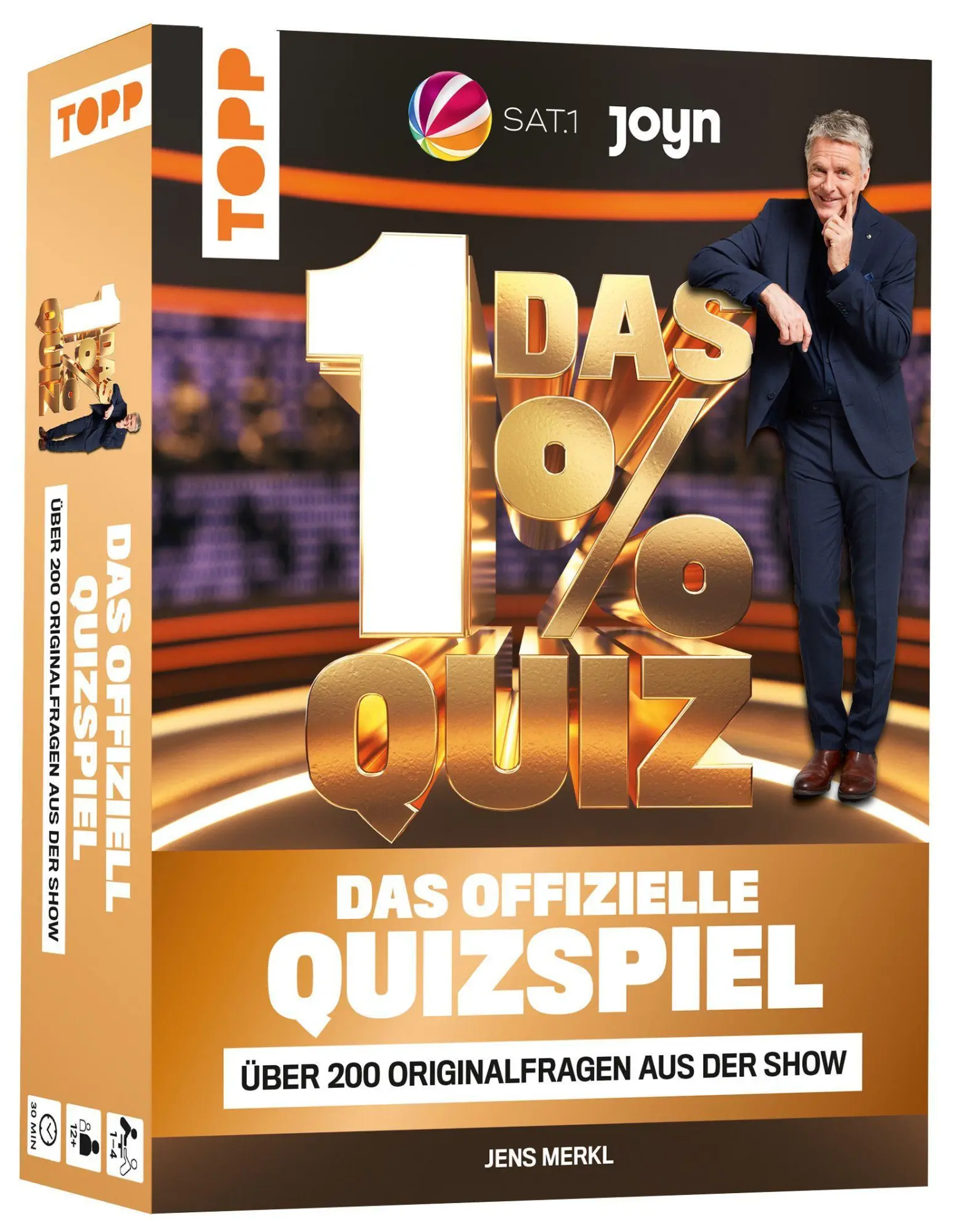 Cover: 4007742170363 | Das 1% Quiz - Wie clever bist du? Das offizielle Quizspiel mit...