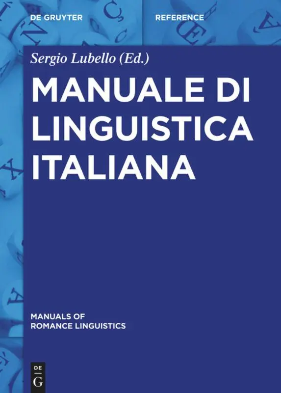 Cover: 9783110360363 | Manuale di linguistica italiana | Sergio Lubello | Buch | IX | 2016