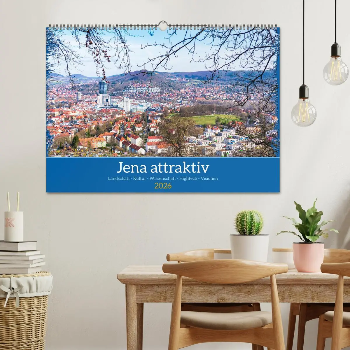 Bild: 9783457410363 | Jena attraktiv (Wandkalender 2026 DIN A2 quer), CALVENDO...