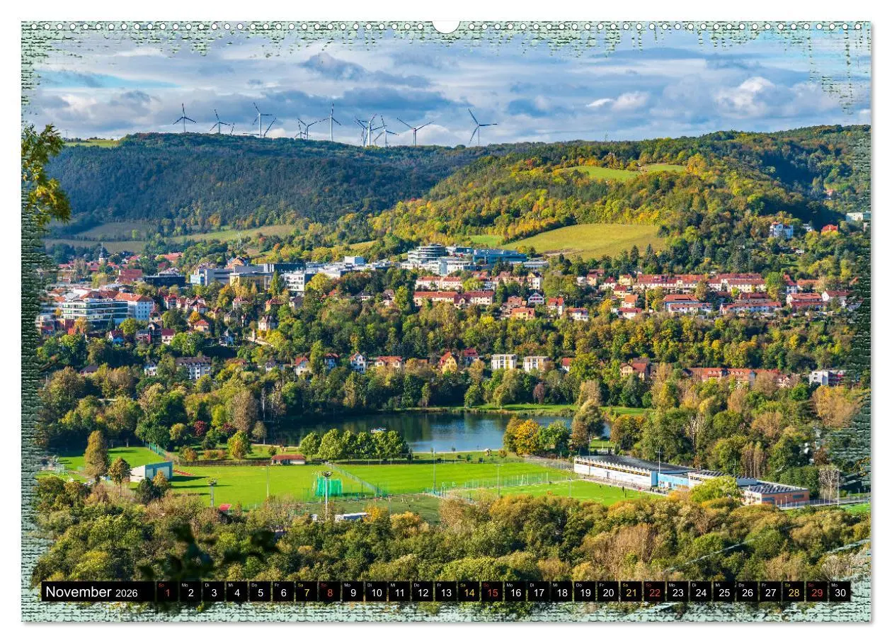 Bild: 9783457410363 | Jena attraktiv (Wandkalender 2026 DIN A2 quer), CALVENDO...