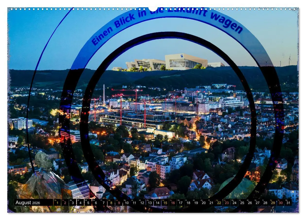 Bild: 9783457410363 | Jena attraktiv (Wandkalender 2026 DIN A2 quer), CALVENDO...