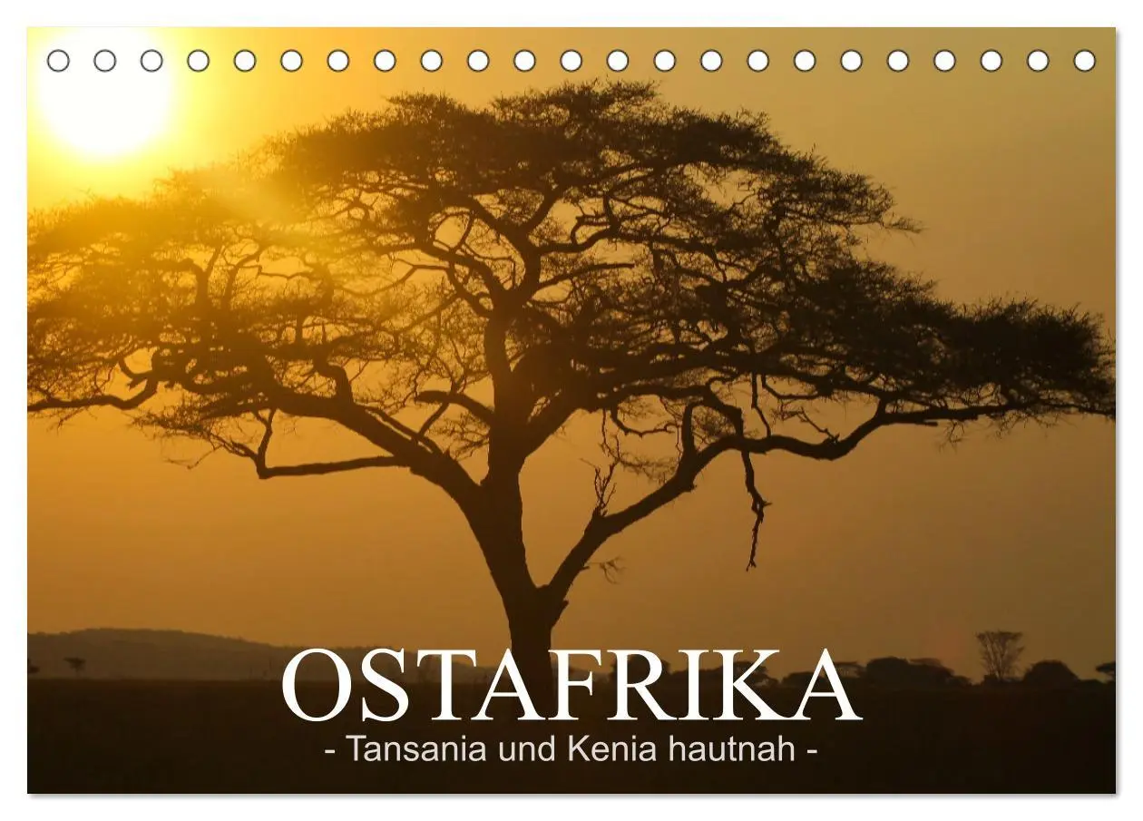 Cover: 9783457650363 | Ostafrika - Tansania und Kenia hautnah (Tischkalender 2026 DIN A5...