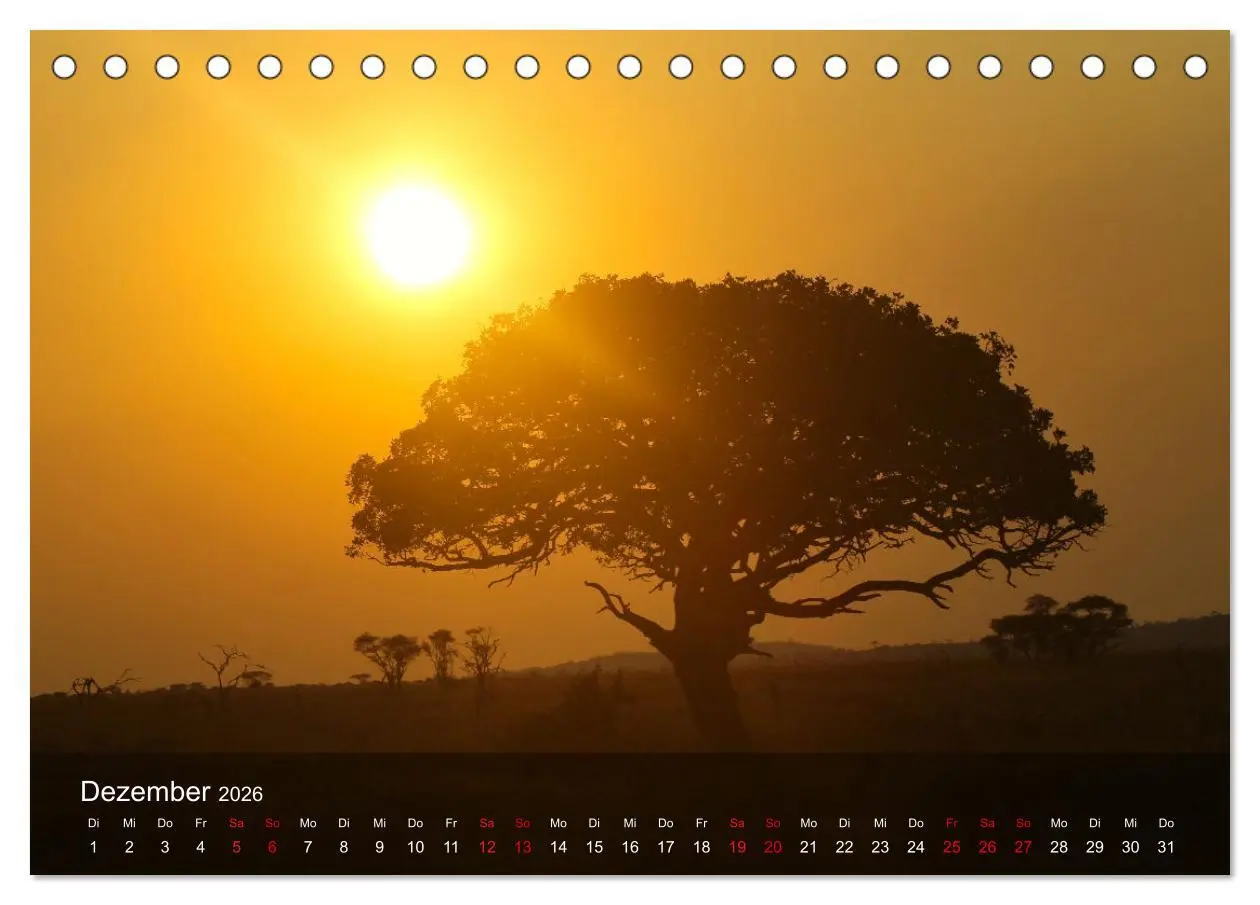 Bild: 9783457650363 | Ostafrika - Tansania und Kenia hautnah (Tischkalender 2026 DIN A5...