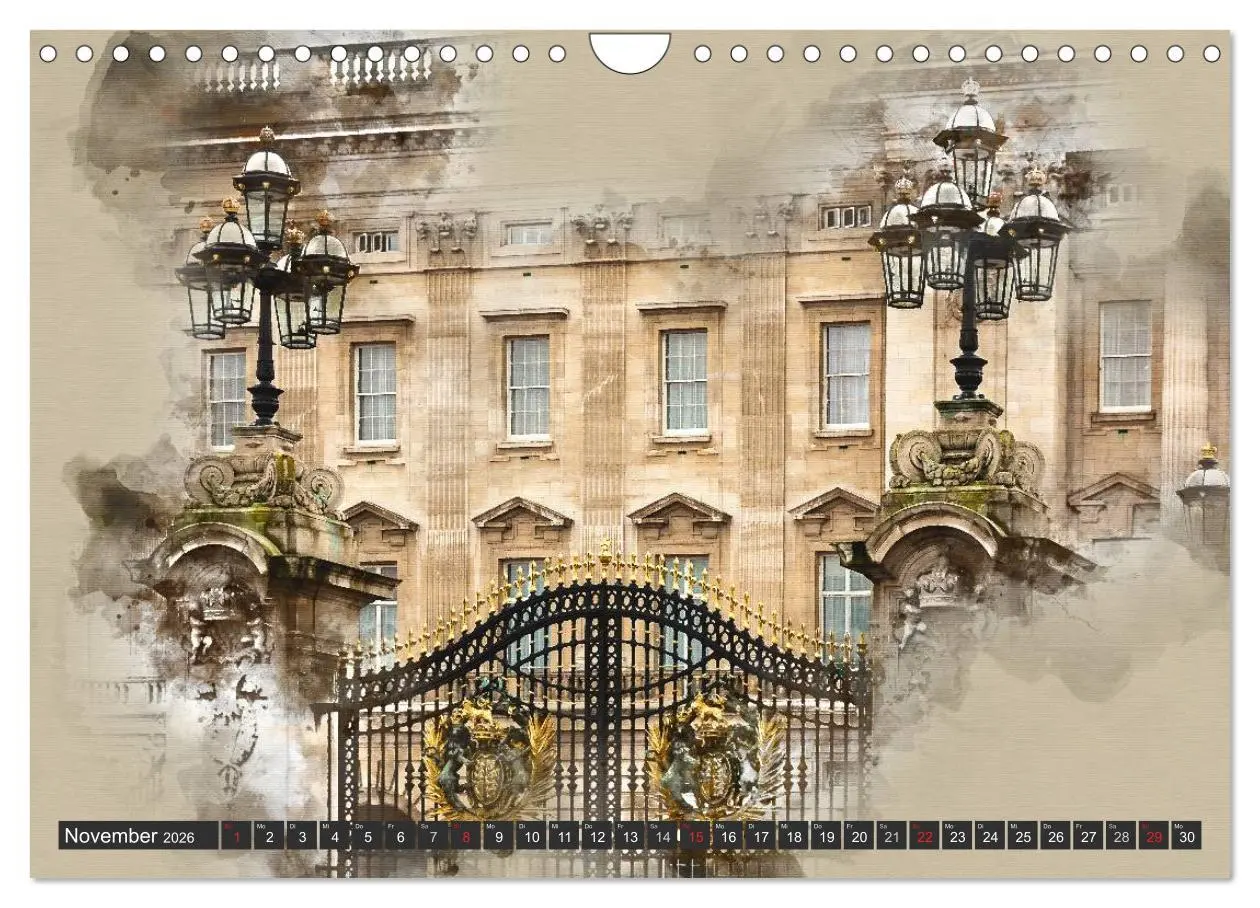 Bild: 9783457960363 | Traumhaftes London (Wandkalender 2026 DIN A4 quer), CALVENDO...