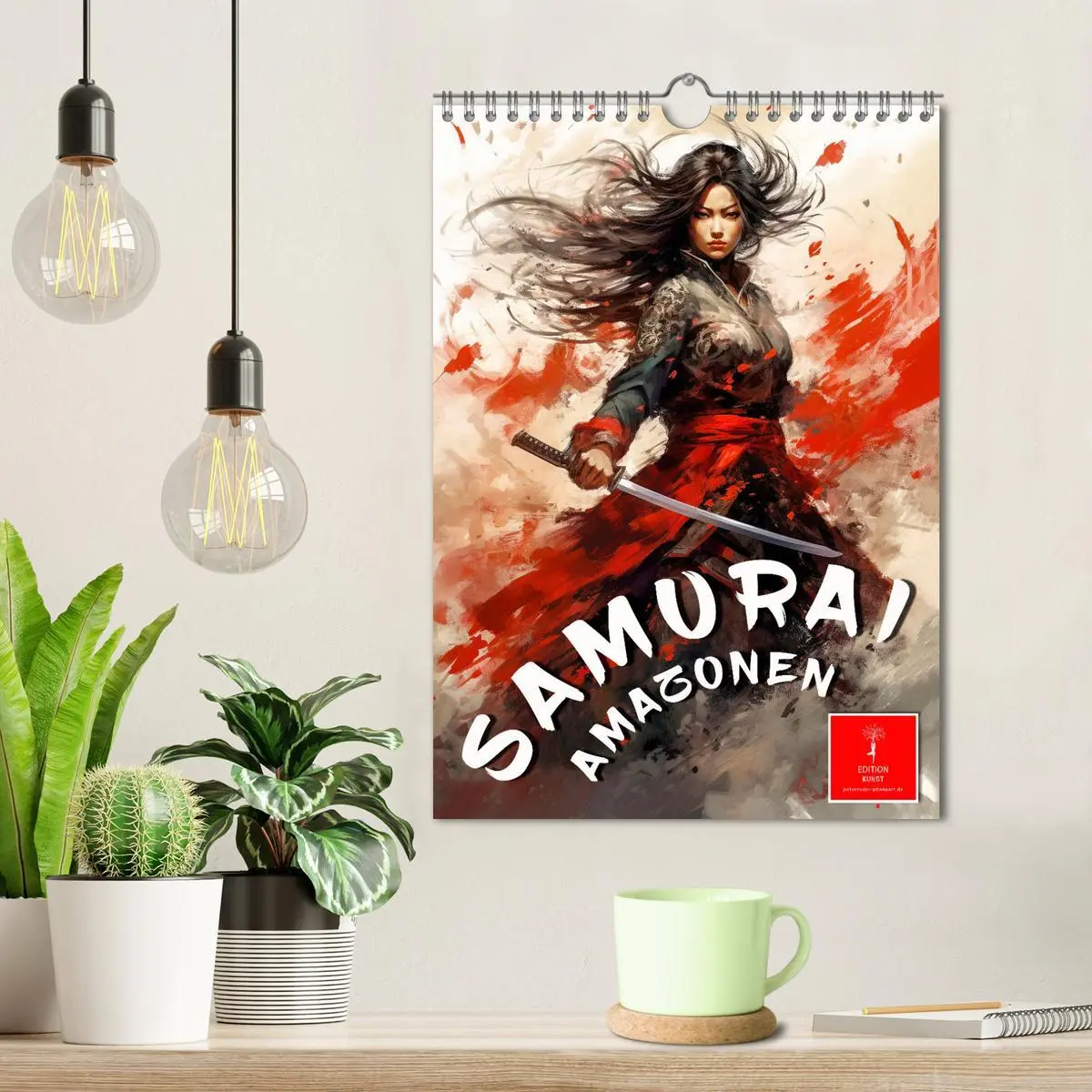 Bild: 9783516290363 | Samurai Amazonen (Wandkalender 2026 DIN A4 hoch), CALVENDO...