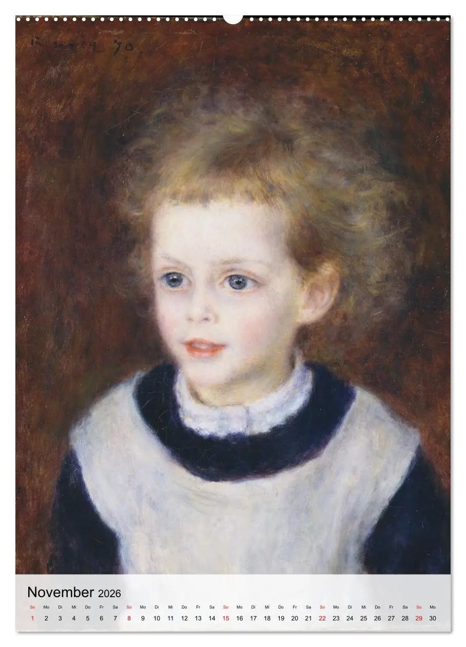 Bild: 9783516500363 | Die kleinen Musen des Monsieur Renoir (Wandkalender 2026 DIN A2...