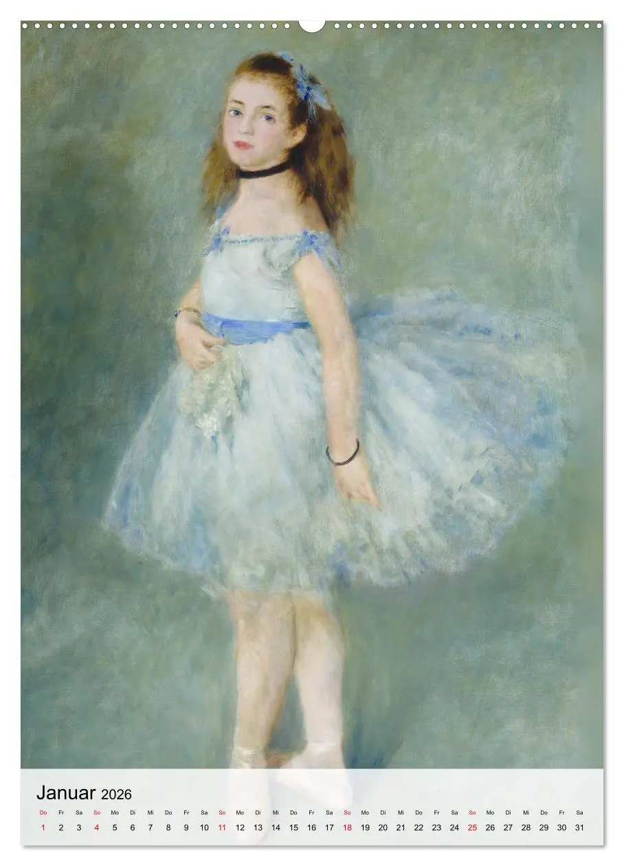Bild: 9783516500363 | Die kleinen Musen des Monsieur Renoir (Wandkalender 2026 DIN A2...