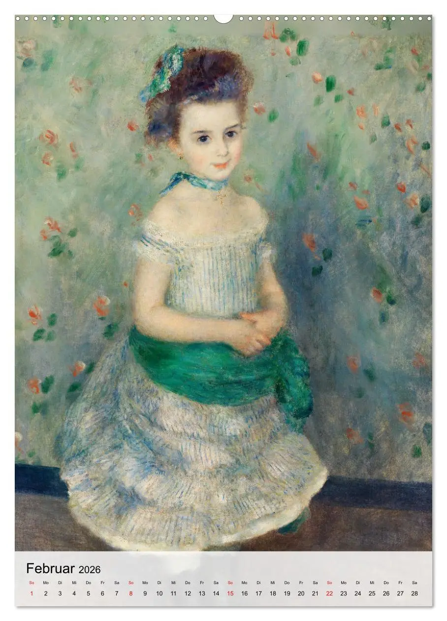 Bild: 9783516500363 | Die kleinen Musen des Monsieur Renoir (Wandkalender 2026 DIN A2...