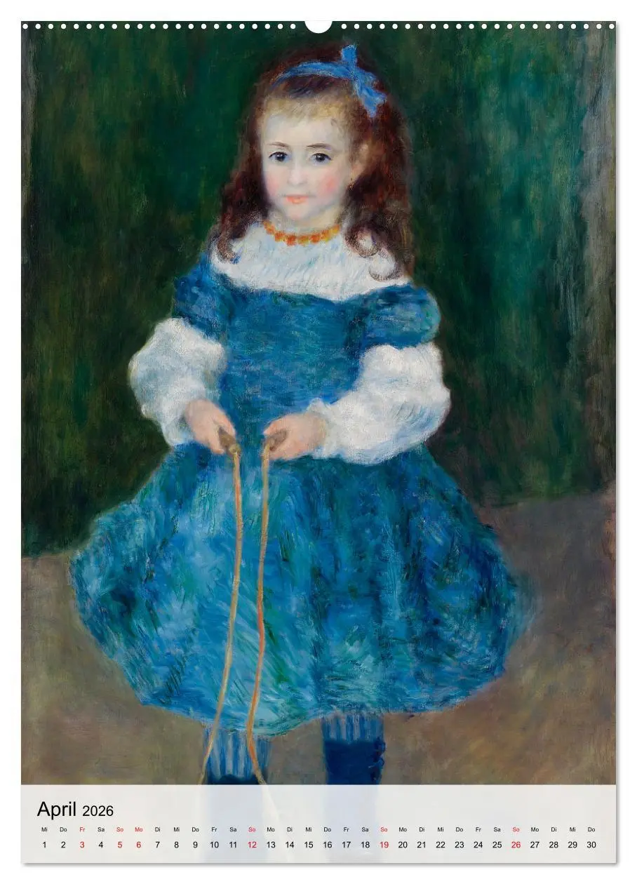Bild: 9783516500363 | Die kleinen Musen des Monsieur Renoir (Wandkalender 2026 DIN A2...